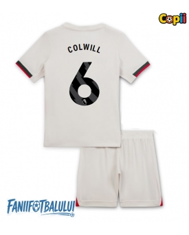 Chelsea Levi Colwill #6 Echipament de Fotbal Replică 2025-26 Copii Deplasare (+ Șorturi)